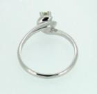 Solitario oro bianco cod.3094 TR con diamante ct 0.18